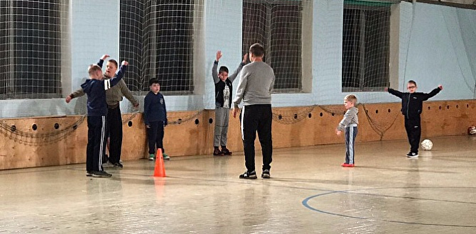 В Екатеринбурге открылась секция по футболу для детей с синдромом Дауна