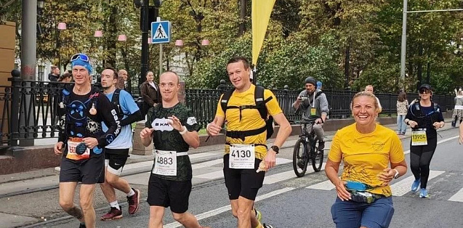 Стас Богданов пробежал 42,2 километра