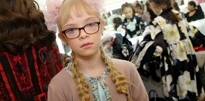 Девочка с синдромом Дауна стала моделью на Junior fashion week