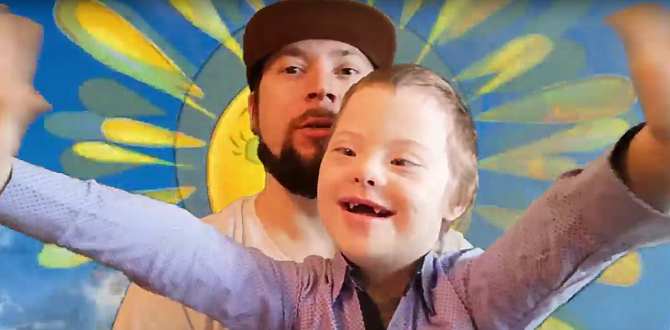 Новосибирский музыкант ведет канал на Youtube о ребенке с синдромом Дауна